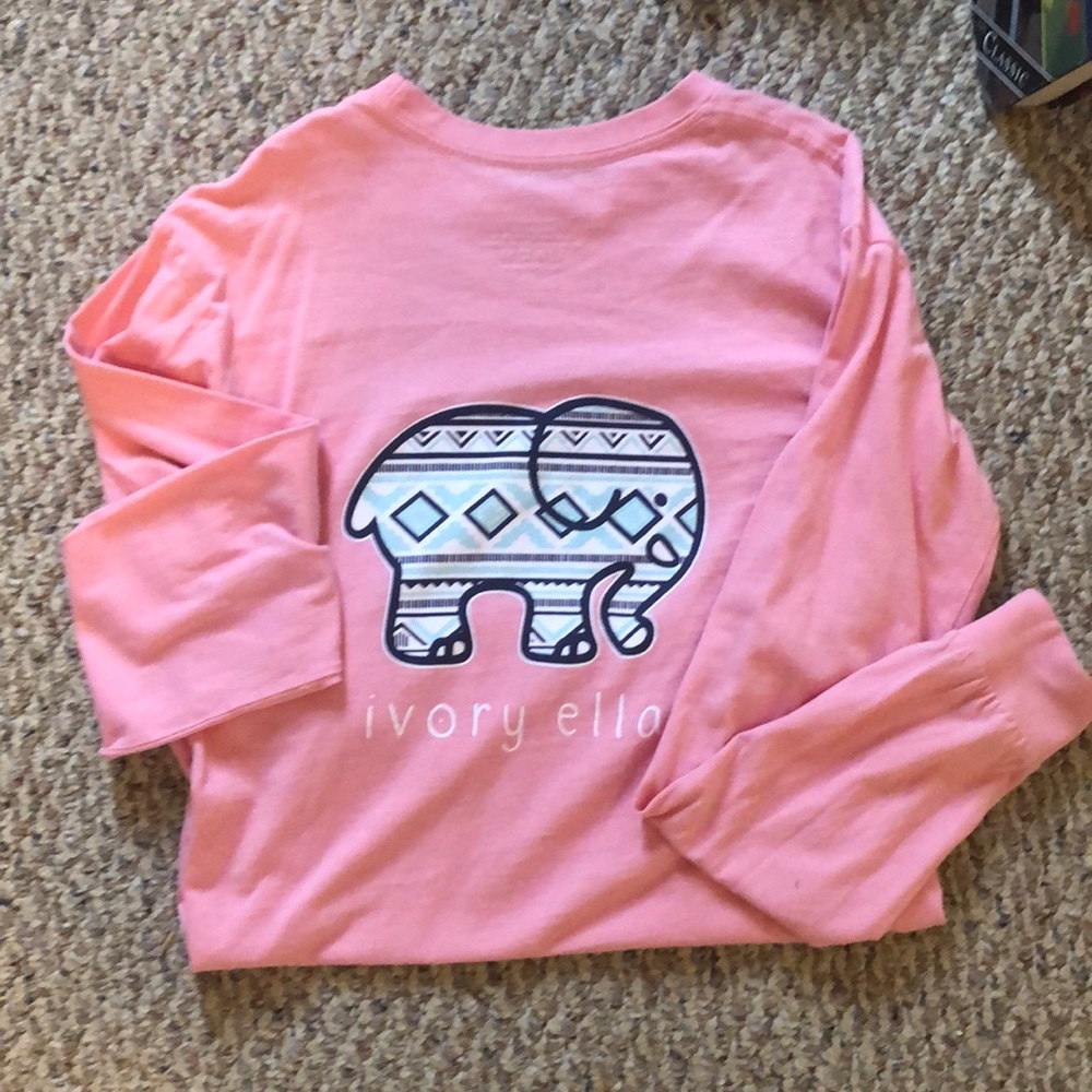 Pink ivory ella tee